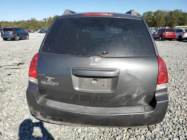 5N1BV28U46N121053 2006 2006 Nissan Quest- S 6