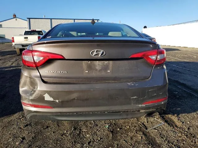 5NPE24AF8HH538910 2017 2017 Hyundai Sonata- SE 6