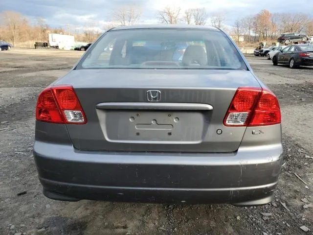 JHMES16585S002596 2005 2005 Honda Civic- LX 6