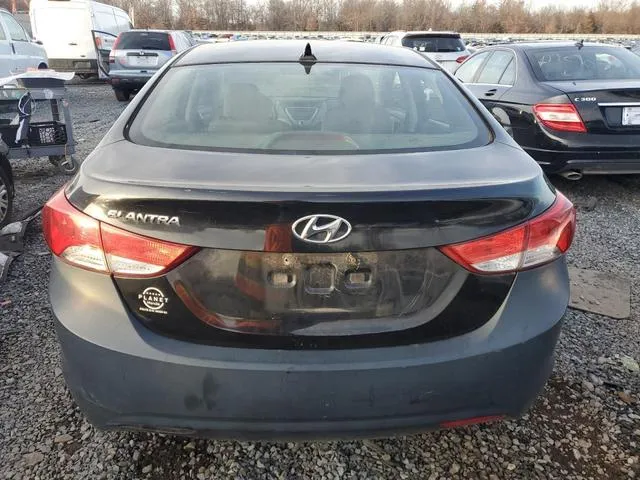 KMHDH4AE8BU107316 2011 2011 Hyundai Elantra- Gls 6