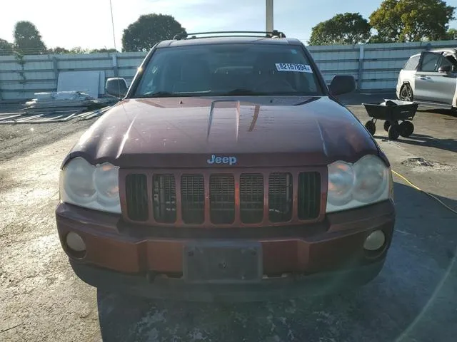 1J8GR48K07C649302 2007 2007 Jeep Grand Cherokee- Laredo 5