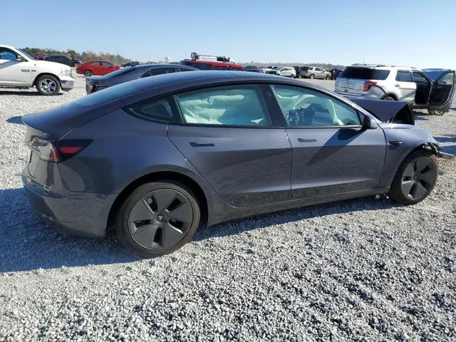 5YJ3E1EB2NF323375 2022 2022 Tesla MODEL 3 3