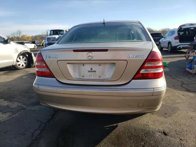 WDBRF81J25F609248 2005 2005 Mercedes-Benz C-Class- 240 4Matic 6