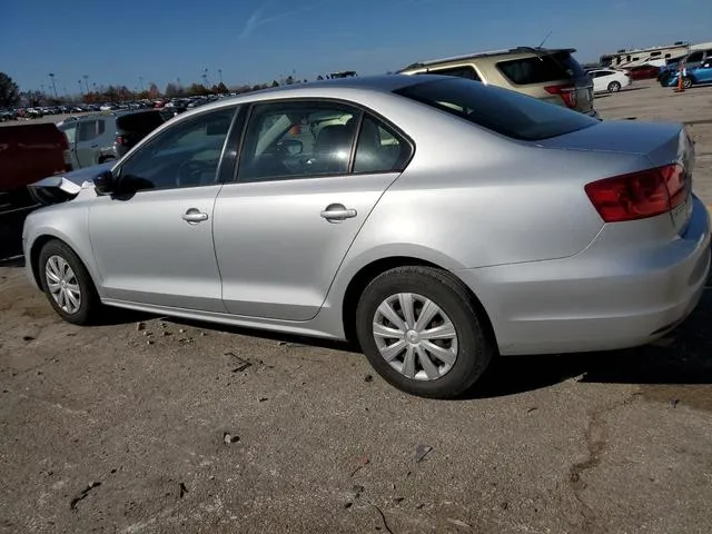 3VW2K7AJ2CM408999 2012 2012 Volkswagen Jetta- Base 2