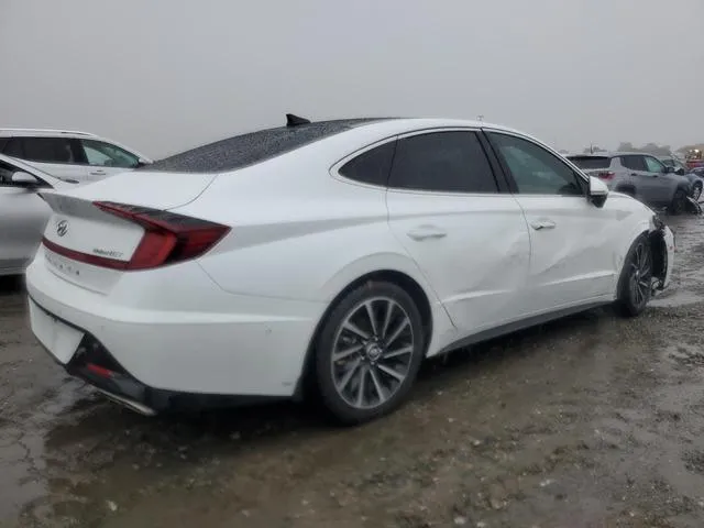 5NPEH4J27MH088530 2021 2021 Hyundai Sonata- Limited 3