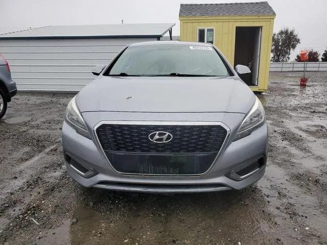 KMHE24L18GA030360 2016 2016 Hyundai Sonata- Hybrid 5