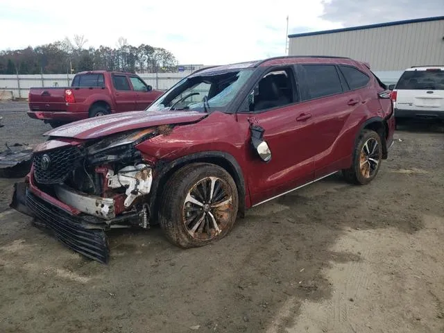 5TDLZRAH4NS101008 2022 2022 Toyota Highlander- Xse 1