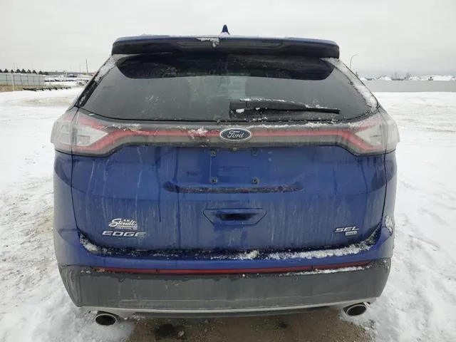 2FMTK4J80FBB48591 2015 2015 Ford Edge- Sel 6