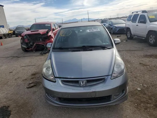 JHMGD386X7S052861 2007 2007 Honda Fit- S 5