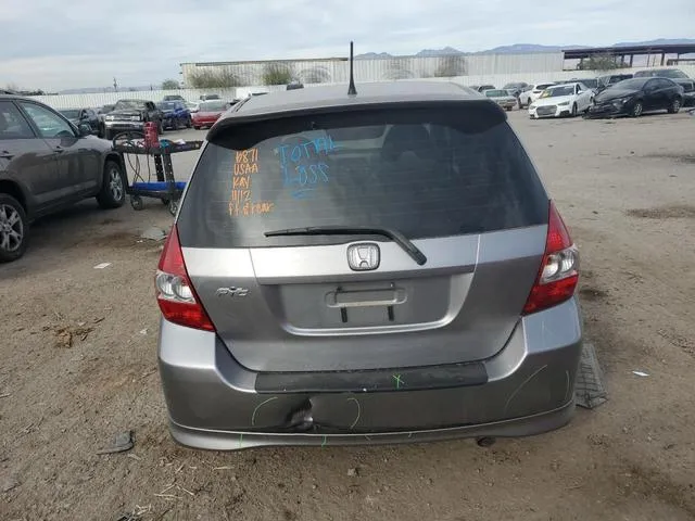 JHMGD386X7S052861 2007 2007 Honda Fit- S 6