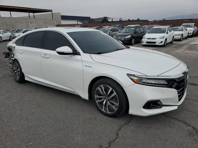 1HGCV3F52MA011182 2021 2021 Honda Accord- Hybrid Exl 4