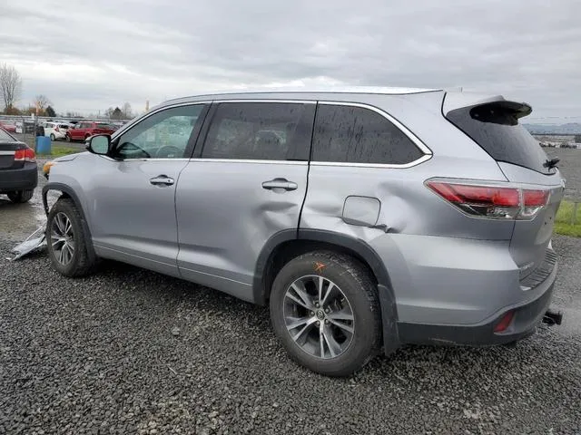 5TDJKRFH2GS347546 2016 2016 Toyota Highlander- Xle 2