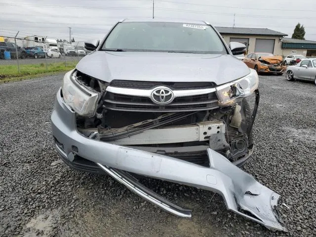 5TDJKRFH2GS347546 2016 2016 Toyota Highlander- Xle 5