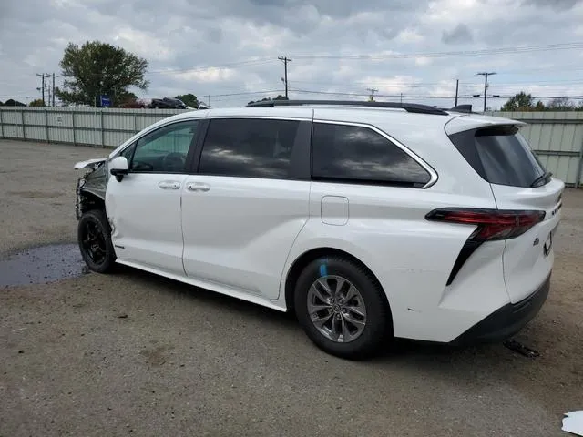 5TDKRKEC5MS030689 2021 2021 Toyota Sienna- LE 2