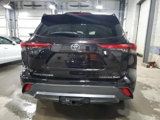 5TDDZRBH1MS106488 2021 2021 Toyota Highlander- Limited 6