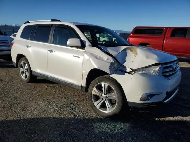 5TDDK3EH6BS063454 2011 2011 Toyota Highlander- Limited 4