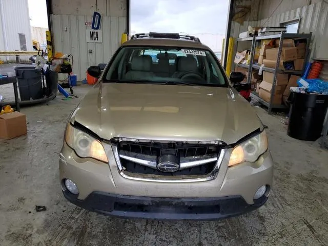 4S4BP61C287355878 2008 2008 Subaru Outback- 2-5I 5