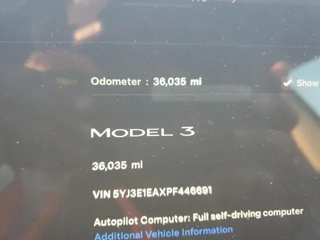 5YJ3E1EAXPF446691 2023 2023 Tesla MODEL 3 9