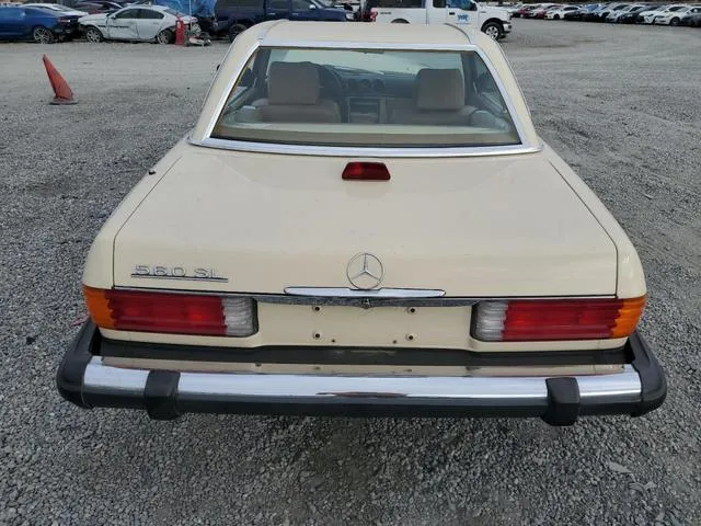 WDBBA48D9GA042092 1986 1986 Mercedes-Benz 560- SL 6