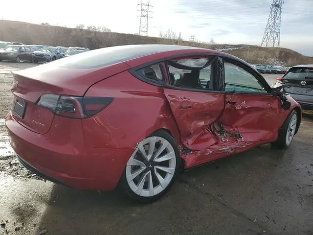 5YJ3E1EB7NF209209 2022 2022 Tesla MODEL 3 3