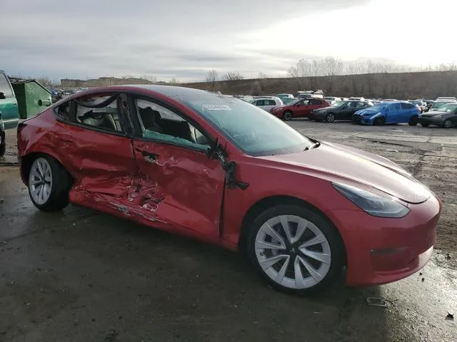 5YJ3E1EB7NF209209 2022 2022 Tesla MODEL 3 4