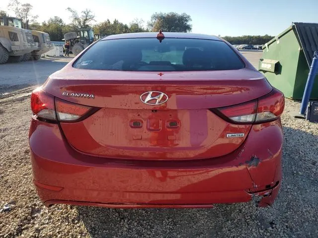 KMHDH4AE4FU327655 2015 2015 Hyundai Elantra- SE 6