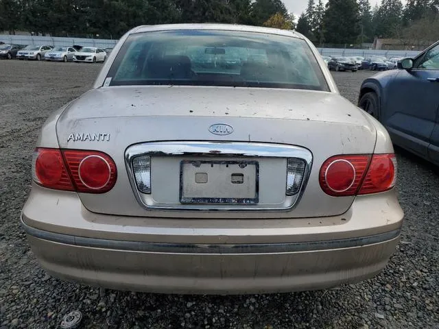 KNALD124X45030569 2004 2004 KIA Amanti 6