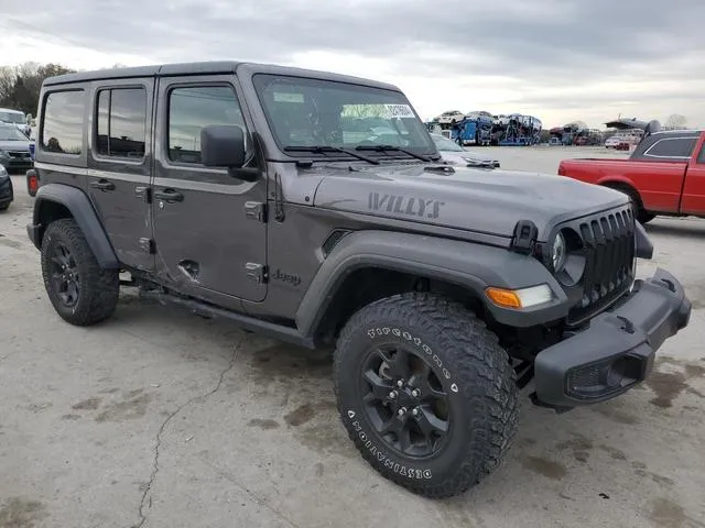 1C4HJXDG9MW790627 2021 2021 Jeep Wrangler- Sport 4