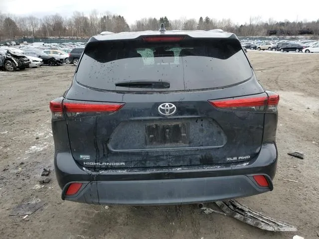 5TDGZRBH0MS131038 2021 2021 Toyota Highlander- Xle 6