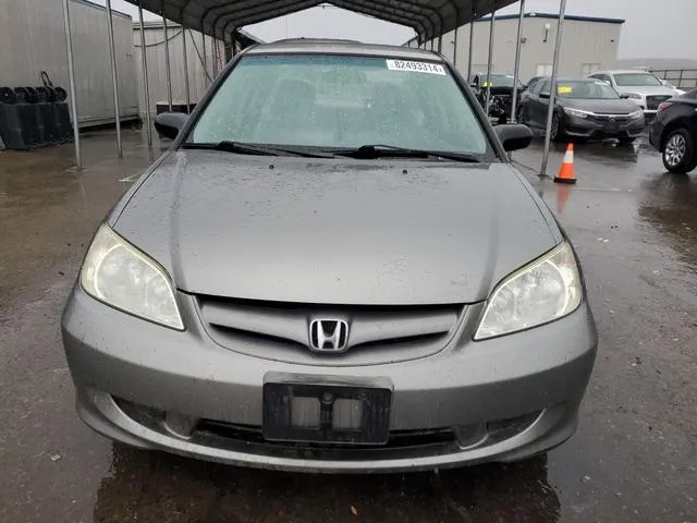 2HGES16585H522968 2005 2005 Honda Civic- LX 5