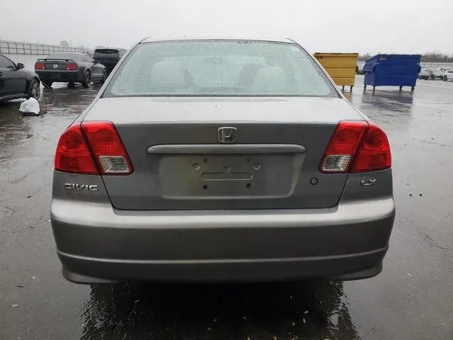 2HGES16585H522968 2005 2005 Honda Civic- LX 6