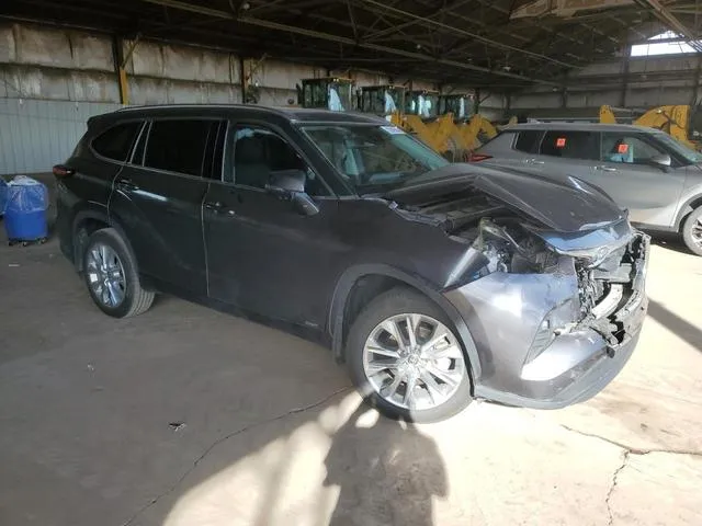 5TDXBRCH4PS564367 2023 2023 Toyota Highlander- Hybrid Limited 4