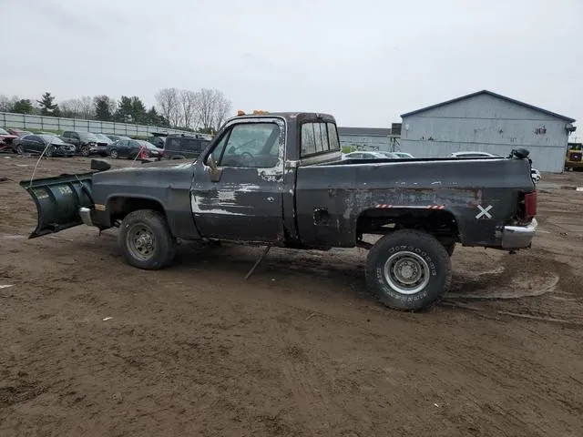 1GCEK14HXGF374127 1986 1986 Chevrolet K10 2