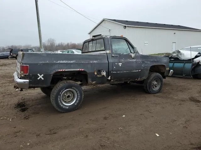 1GCEK14HXGF374127 1986 1986 Chevrolet K10 3