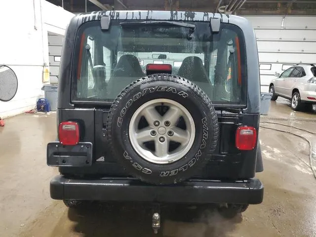 1J4FY29PXXP466383 1999 1999 Jeep Wrangler- SE 6