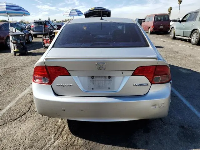 JHMFA36246S014111 2006 2006 Honda Civic- Hybrid 6