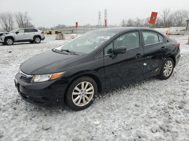 19XFB2F90CE019813 2012 2012 Honda Civic- Exl 1