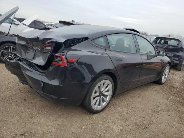 5YJ3E1EB3NF109320 2022 2022 Tesla MODEL 3 3