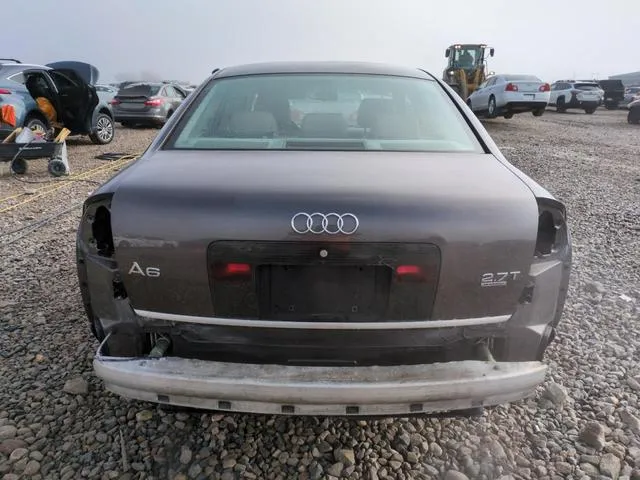 WAUED64B31N075754 2001 2001 Audi A6- 2-7T Quattro 6