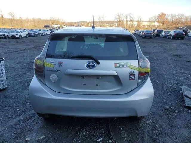 JTDKDTB34E1074187 2014 2014 Toyota Prius 6