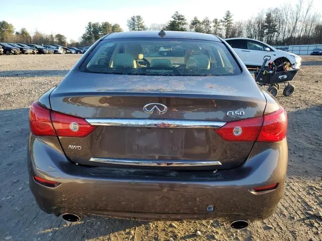 JN1BV7AR9EM691192 2014 2014 Infiniti Q50- Base 6