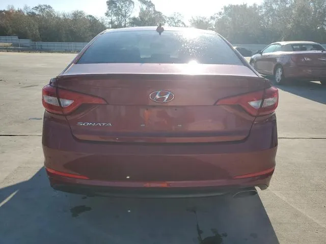 5NPE24AF6FH195883 2015 2015 Hyundai Sonata- SE 6