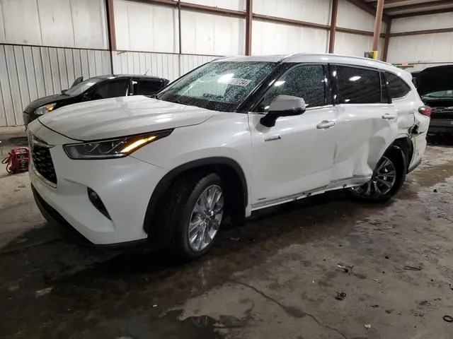 5TDDBRCH0MS519070 2021 2021 Toyota Highlander- Hybrid Limited 1