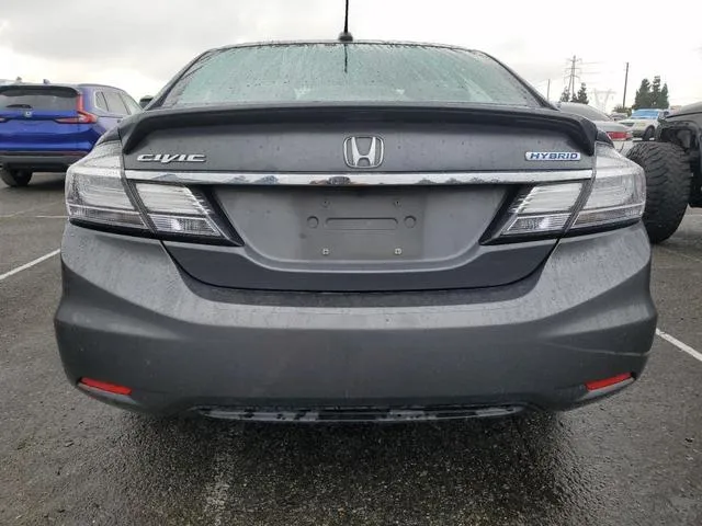 19XFB4F34DE202267 2013 2013 Honda Civic- Hybrid L 6