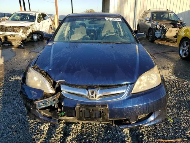 2HGES16584H635169 2004 2004 Honda Civic- LX 5