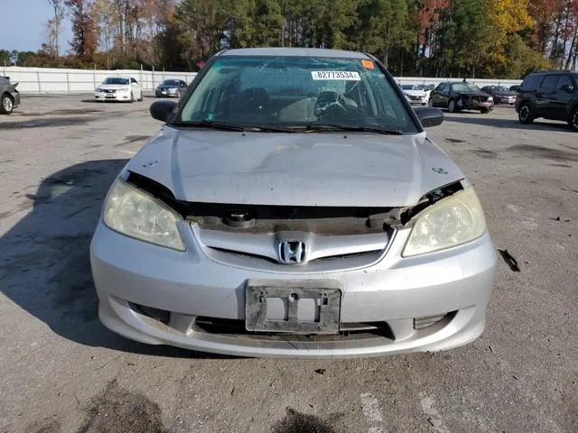 1HGES16344L003254 2004 2004 Honda Civic- Dx Vp 5