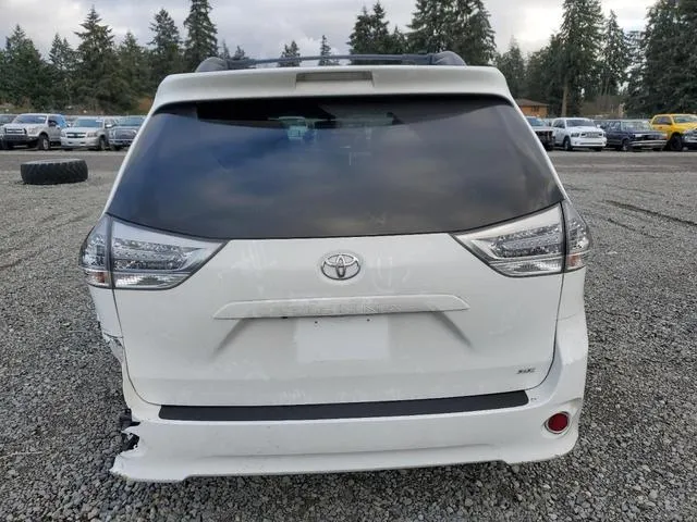 5TDXK3DC3GS732290 2016 2016 Toyota Sienna- SE 6