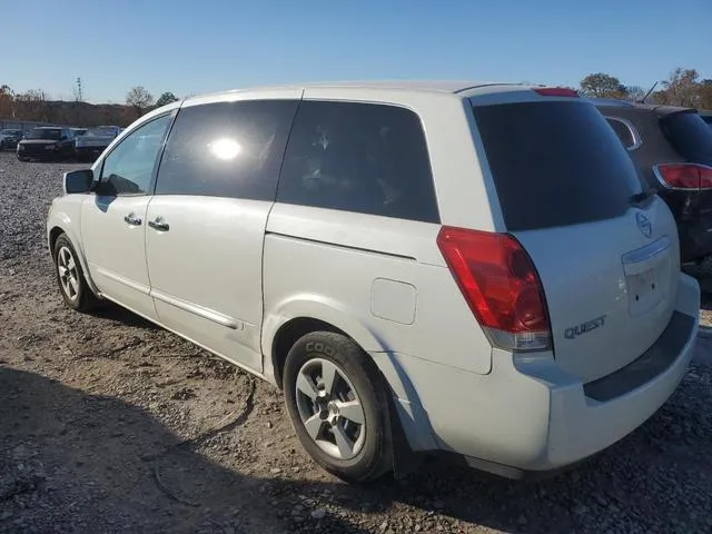 5N1BV28U27N143294 2007 2007 Nissan Quest- S 2