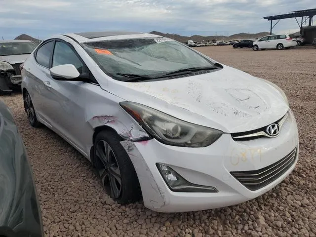 KMHDH4AH9FU234639 2015 2015 Hyundai Elantra- SE 4