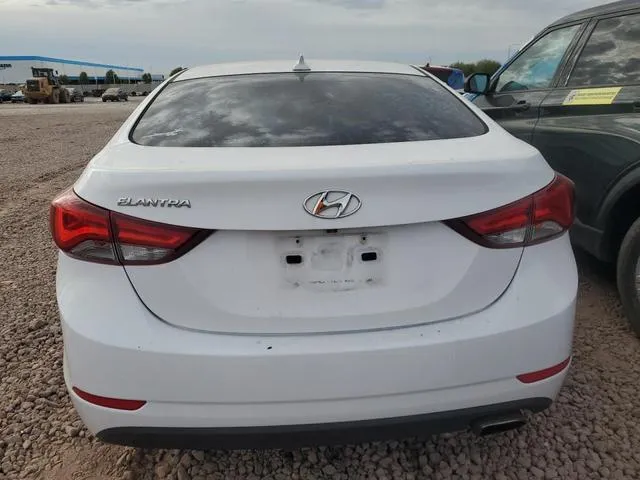 KMHDH4AH9FU234639 2015 2015 Hyundai Elantra- SE 6